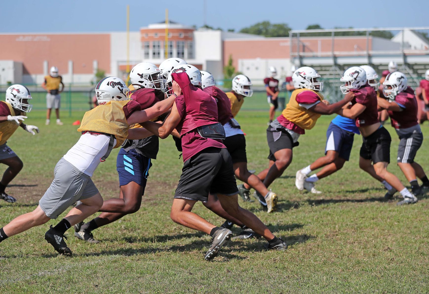 Cedar Creek Football Practice